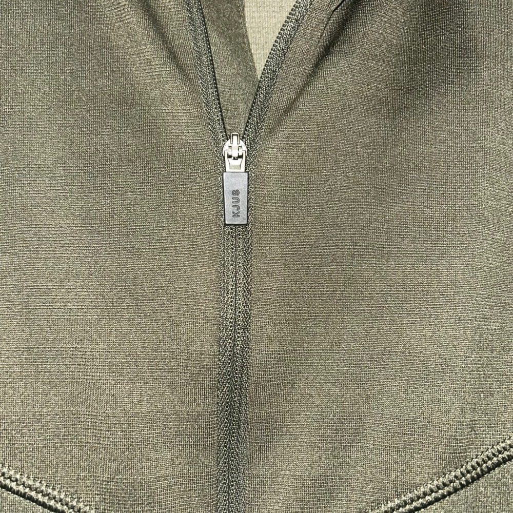 KJUS Westport Vest Men's 50/M Dark Olive Full Zip Stretch UPF 50 + Windproof - Picture 3 of 7